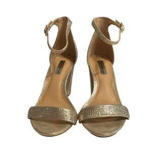 INC‎ International Concepts Womens Kivah2 Fabric Open Toe  size 9M
